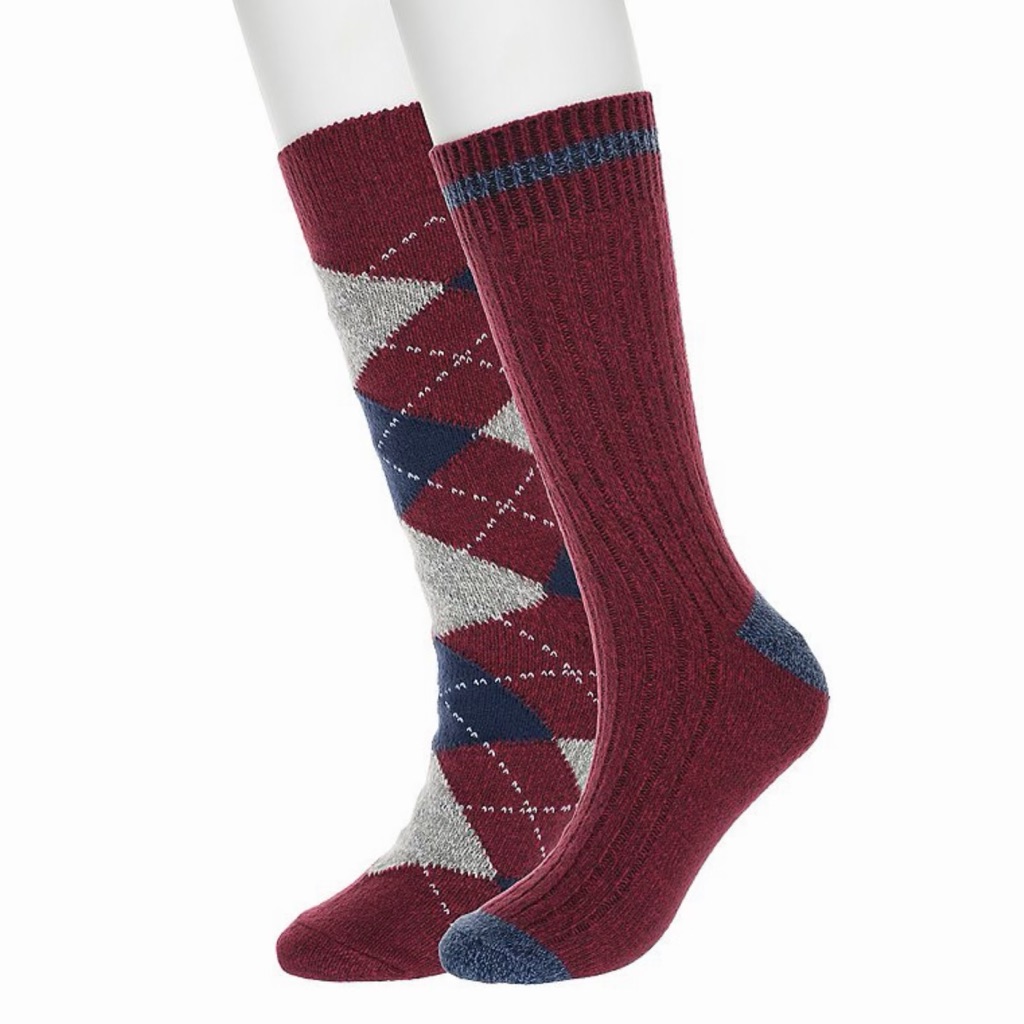 Nwt - Super Soft Twisted Toes 2-Pack Cozy Socks